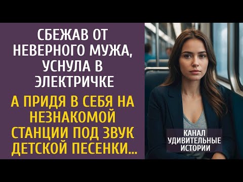 Сбежав от неверного мужа, уснула в электричке… А придя в себя под звук детской песенки…