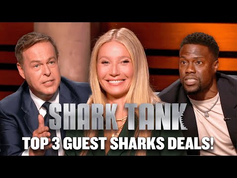 Shark Tank US | Top 3 Guest Sharks Deals EVER!