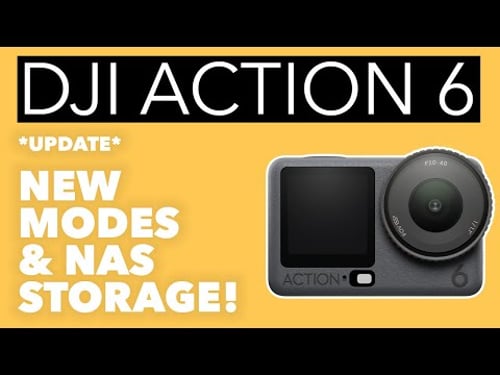 DJI Action 6 Christmas Firmware Update!