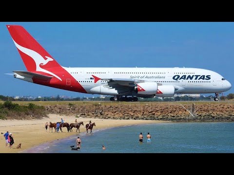 2 hours Sydney Airport ! (SYD) π¦πΊ Plane Spotting, RUSH HOUR Close up, Heavy planes landing/Take off