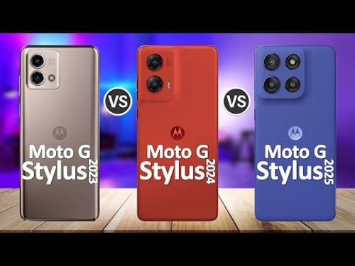 Moto G Stylus 2025 VS Moto G Stylus 2024 VS Moto G Stylus 2023