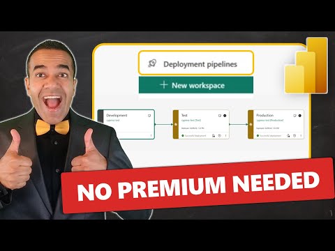 Power BI π Deployment Pipelines β β Without Premium or Fabric!