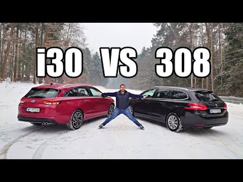 Hyundai i30 Wagon vs. Peugeot 308 SW - Station Wagon Comparison (ENG) - Test Drive and Review