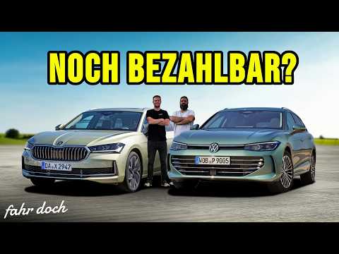 DER ULTIMATIVE VERGLEICH! Skoda Superb vs VW Passat | Fahr doch