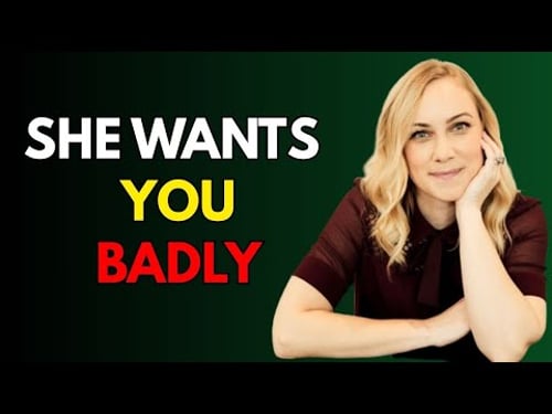 This Means She WANTS You BADLY But Is Fighting Her Feelings Hidden Signs + Female Psychology