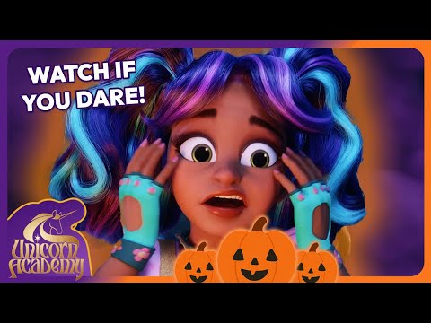 πHalloween at Unicorn Academy π (MEGA COMPILATION!) | Magical Halloween Cartoons for Kids