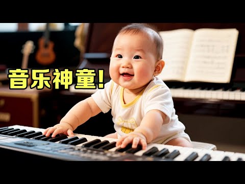 音乐神童!10个月的宝贝一遇到会唱歌的玩具就两眼放光,沉浸其中,爸妈都急坏了【家有好baby】