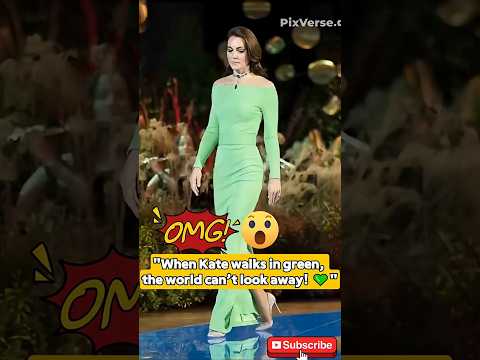 "When Kate walks in green, the world canβt look away! π" #kate #royalfamily