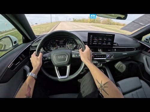2024 Audi A4 45 S Line Premium Quattro - POV Test Drive