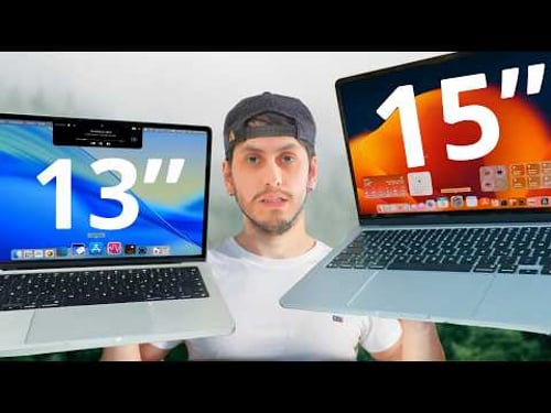 MacBook Air M2 Experiencia de Uso 13" vs 15" - Review en Español