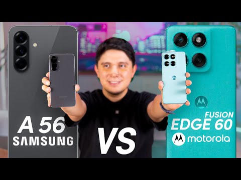 Galaxy A56 vs Motorola Edge 60 Fusion: ¿Cuál es mejor? Comparativa en español