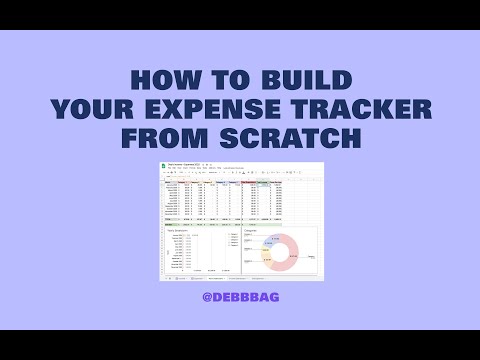 How to build your Expense Tracker from scratch! | Debbbag