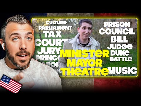 American Reacts to 'Is English Just Badly Pronounced French?'