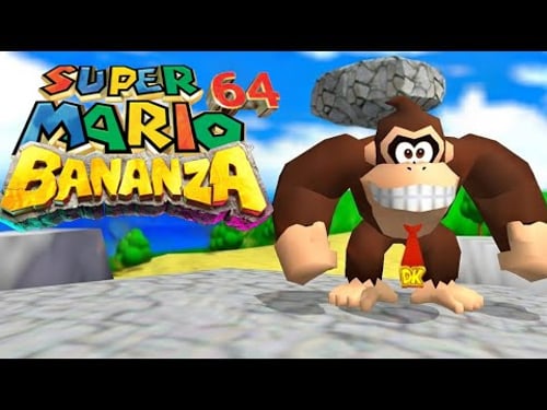 🔴DONKEY KONG BANANZA X SUPER MARIO 64 Full Game 100% Walkthrough?!? I Toadi