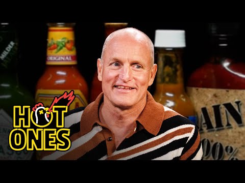 Woody Harrelson Goes Through Hell While Eating Spicy Wings | Hot Ones
