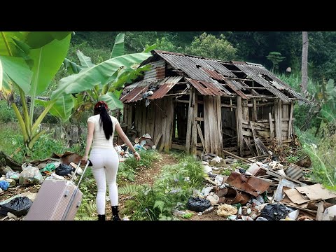 Talented Girl REVIVES a 100-Year-Old Wooden House โ The Stunning Transformation Shocked Everyone