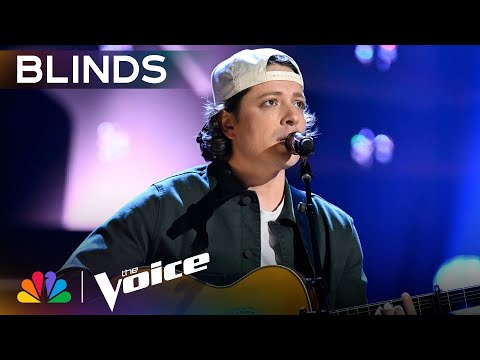 Father of Two's Performance Brings Coach Reba to Tears | The Voice Blind Auditions | NBC