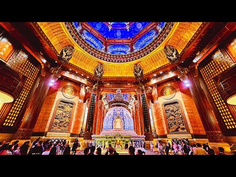 China's Top Luxury Temple Wonder~Wuxi Lingshan Buddhist Scenic Spot Walk Travel 2024 中国的顶级佛教圣地!无锡灵山