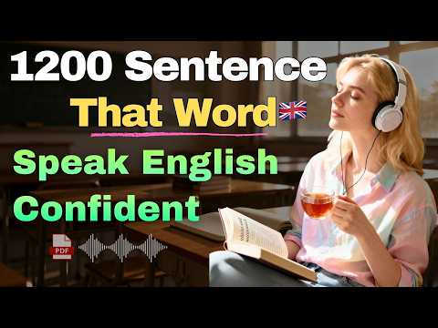 1200 English Sentences to Speak Fluently and Confidently Instantly