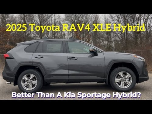 2025 Toyota RAV4 XLE Hybrid: Is The 2025 RAV4 The BEST Hybrid SUV?