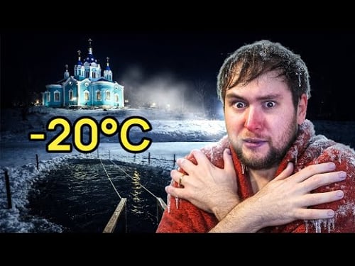 I Jumped Into a Frozen River in Russia π₯Άπ·πΊ