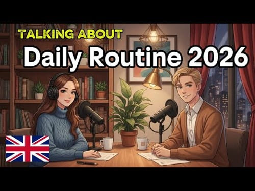 How to Talk About Your Daily Routine in English 2026 | Daily English Conversation Practice