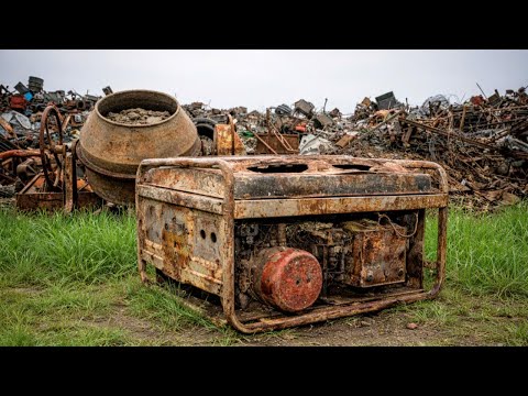 From Scrap Metal to High-Capacity Generators for Construction Projects – 100% Restoration