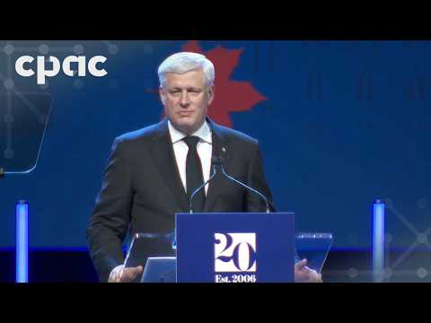 Stephen Harper speaks at event marking 20th anniversary of his government – February 4, 2026