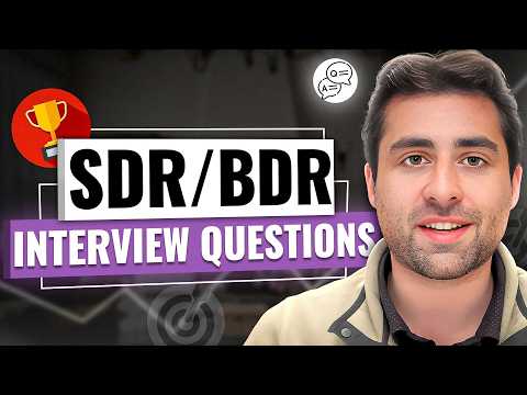 Top 15 SDR Interview Questions (Full Breakdown + Real Answers)