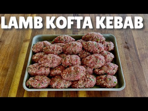 How to make Lamb Kofta kebab ┃Moroccan Ras el Hanout ┃