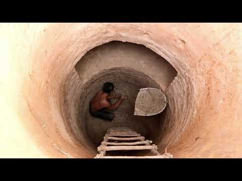 Finding Groundwater Well To Filling Swimming Pool And Fish Pond, Build Underground Gym And House