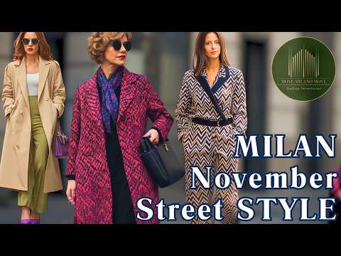 ๐ซ Milan Street Style in November ๐ฎ๐น: Italian Fall Fashion Trends