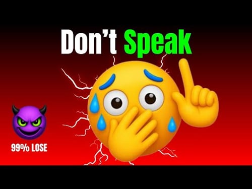 Don't Speak While Watching This Videoโฆ (Impossible Challenge!) ๐ฅ