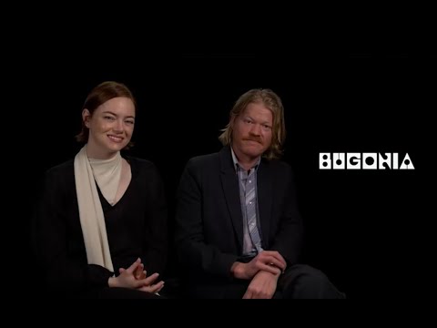 EMMA STONE Full interview - BUGONIA - Jesse Plemons, Yorgos Lanthimos, Will Tracy, @juditadasilva
