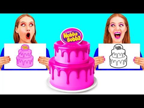 Siapa Yang Menariknya Lebih Baik Ambil Hadiah | Cabaran Makanan Lucu PaRaRa Challenge