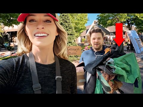 Millionaire Community Yard Sale JACKPOT (we packed our car full)