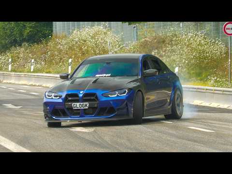BMW M Nürburgring Compilation 2025 - Fails, Drifts, Accelerations, Burnouts, Police & More!