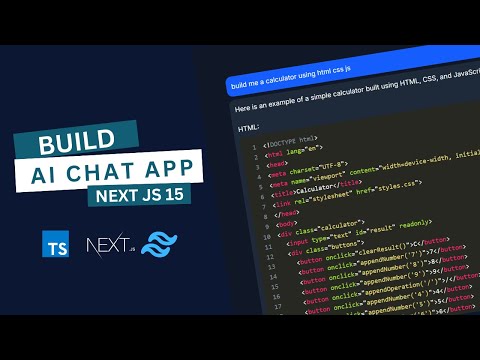 Build a ChatGPT Alternative Using Next.js, TypeScript & Tailwind CSS