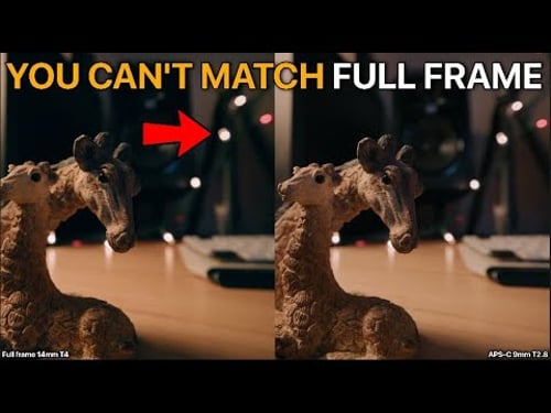 Why Crop Sensors Can't Ever Be Equivalent To Full Frame