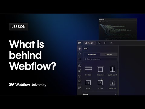 What's behind Webflow – Webflow tutorial