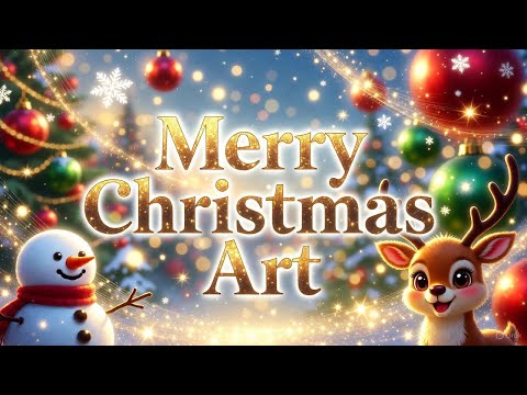 Merry Christmas 2025 | Christmas Art for Your TV in 4K