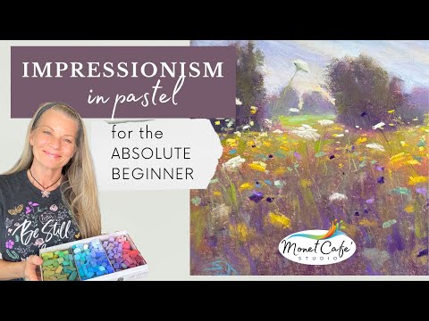 Easy Step by Step Pastel Painting Tutorial for Absolute Beginners! 🎨