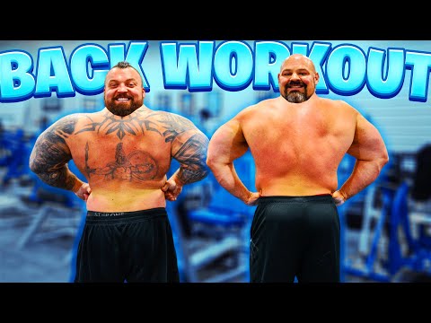 Worlds STRONGEST Back Workout | Eddie Hall ft. Brian Shaw