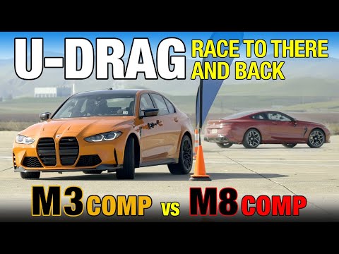 U-DRAGS: BMW M3 Competition vs. BMW M8 Competition