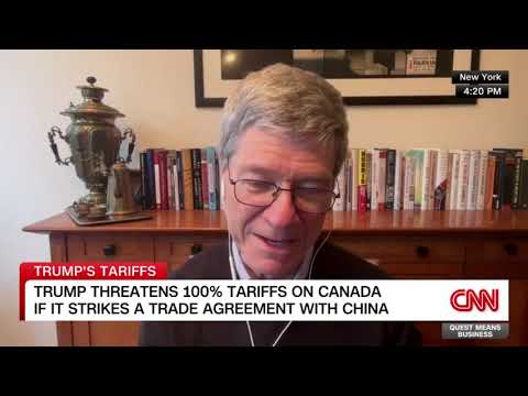 Columbia Economics Professor Jeffrey Sachs on President Trump's pressure on Canada