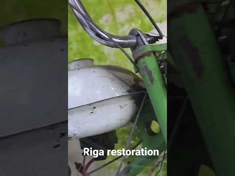 Riga 13 2T moped restoration from start to finish is live on our channel.