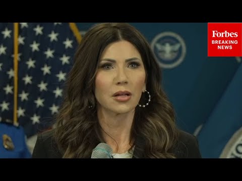 BREAKING NEWS: DHS Secretary Kristi Noem Holds A Press Conference On REAL ID