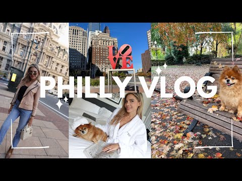 PHILLY IN AUTUMN | LOEWS HOTEL, RITTENHOUSE SQUARE, OLD CITY ๐ ๐
