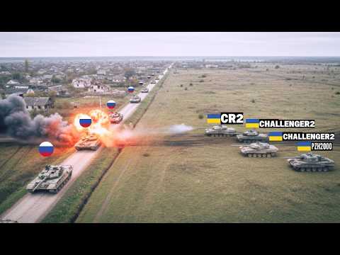 Uk Challenger tanks are Obliterating Russian tanks
