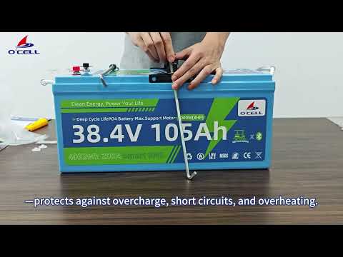 38.4V 105Ah LiFePO4 Golf Cart Battery |All In One Shopping | DIY EZGO/Club Car/YAMAHA/ICON| US Stock